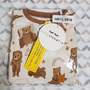 Little Sleepies Beary Sleepy 2-Piece Pajama Set